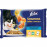 Паучове PURINA FELIX Sensations MIX за котки в зряла възраст - 4 бр. х 85гр, със сьомга, скариди, пъстърва и спанак